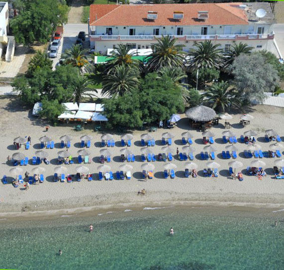 Possidona Beach Hotel Gerakini Esterno foto